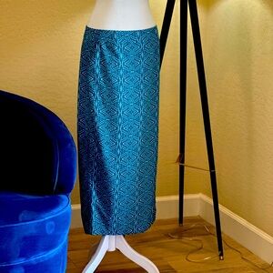 Ripskirt Hawaii, MIDI wrap skirt.  Size Med